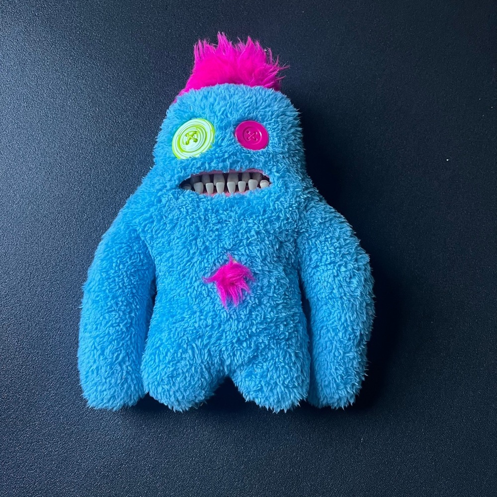 Zuru Fuggler Spin Master Hairy Fuggs Sasquoosh Monster Plush 9 Inch 2024 Creepy